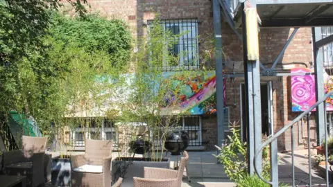 Amy Winehouse Foundation Amy's Place courtyard