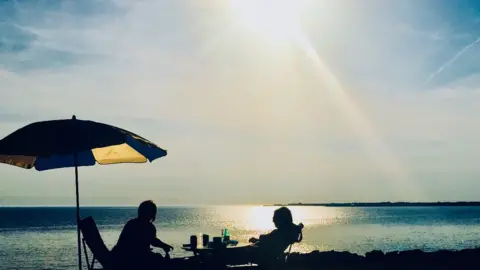 Mike Miles Sea view over Ogmore by Sea