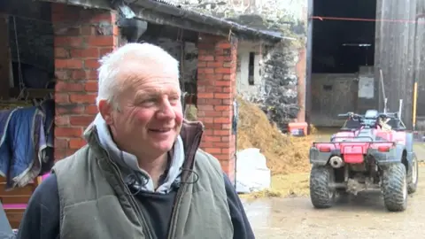 BBC Pig farmer Gwyndaf Thomas