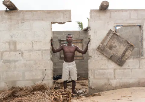 Antonio Perez A resident of Fuvemeh, Ghana.