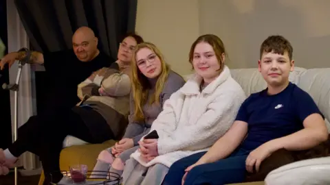 BBC Mark Matthias and his family