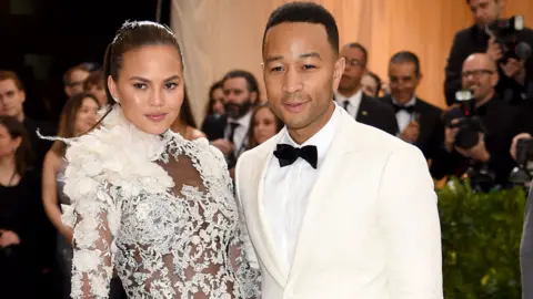 Getty Images Chrissy Tiegen and John Legend