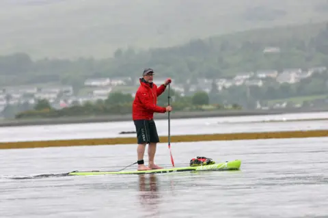 Peter Jolly Northpix Paddle boarder Carl Habrel