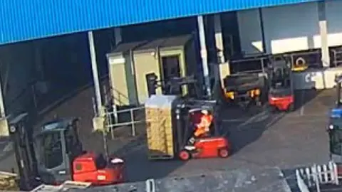 National Crime Agency Load at port