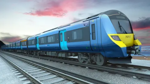 Southeatern Class 707 trains new to Southeastern