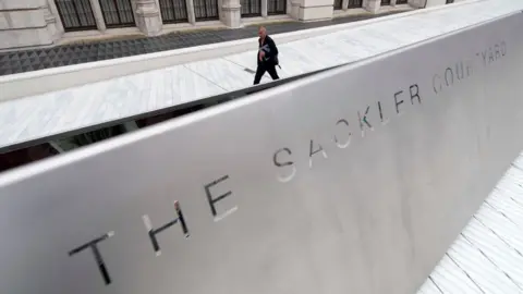 Getty Images The Sackler family has donated billions of dollars to the arts, including the V&A in London