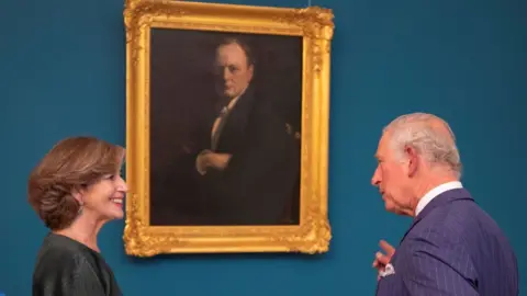 Embassy of Ireland, London Sir Winston Churchill, then secretary for the colonies, was among the British signatories of the treaty