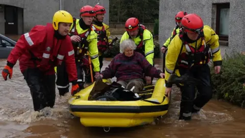 PA Media Brechin rescue