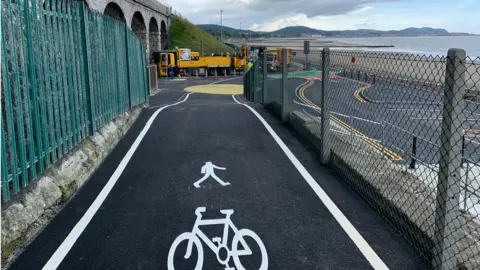 Conwy council Old Colwyn Promenade