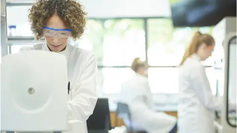 Getty Images Academics in lab