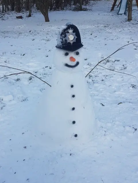 Jake Ennals Jake Ennals from Huntly says Pc Freeze is keeping an eye out.