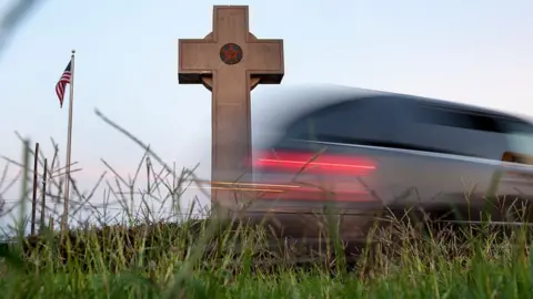 Getty Images The peace cross