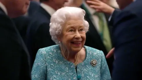 Reuters The Queen, pictured at the Global Investment Summit in Windsor Castle, on 19 October