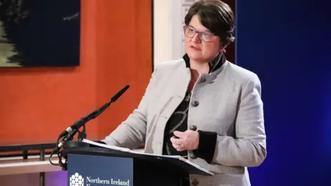 Kelvin Boyes/PA Arlene Foster