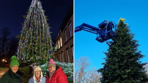 Southcroft Composite picture of Elsie and tree