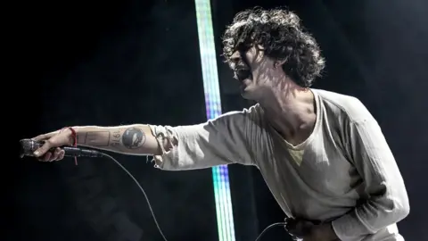 Getty Images Matty Healy of The 1975