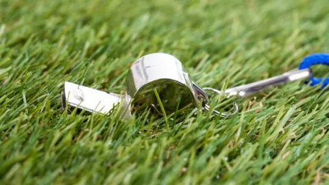 Getty Images Referee whistle