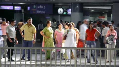 Getty Images India - Delhi metro