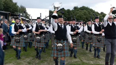 BBC World pipe band championships 2023