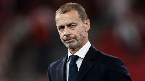 Uefa president Aleksander Ceferin