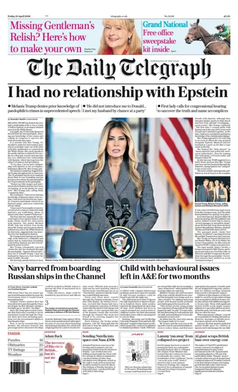  “I have no relationship with Epstein”.