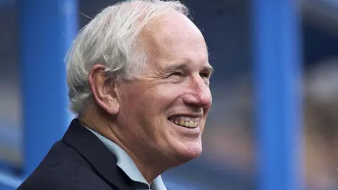 Getty Images Jack Rowell smiling, pictured from the side