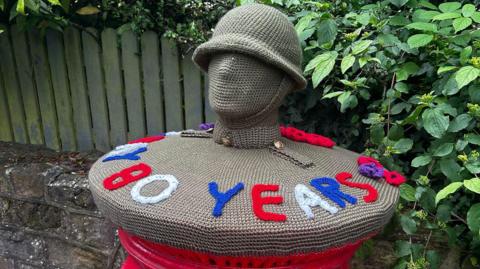D-Day - 80 years anniversary postbox topper