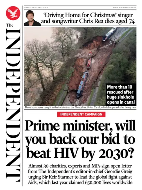"Prime minister, will you back our bid to beat HIV by 2030?"