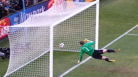 Getty Manuel Neuer of Germany at the 2010 World Cup
