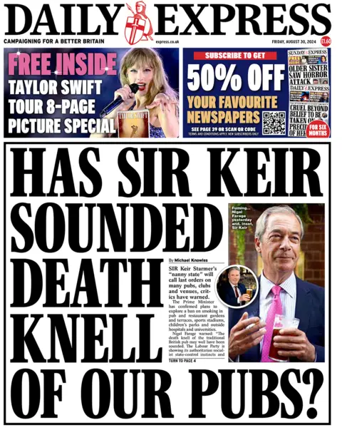  "Has Sir Keir sounded death knell of our pubs?”