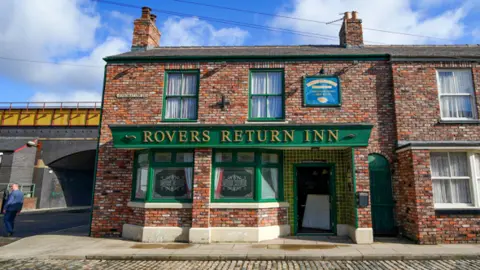 PA Media Rovers Return on Coronation Street Set