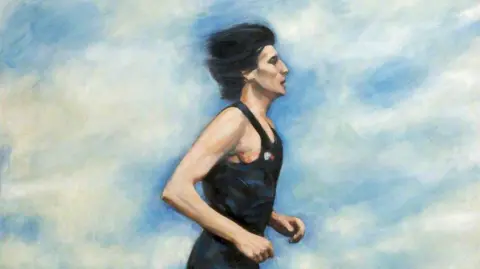 University of Salford a young Sebastian Coe running