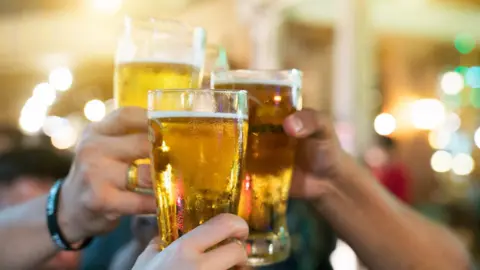 Getty Images Pints in a pub 