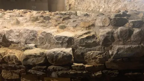 Carmelo Garcia Remains of a Roman city wall