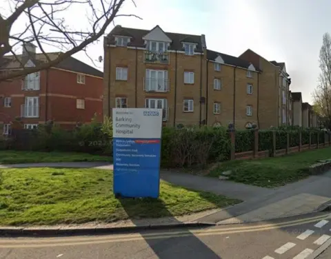 Google Sign for Barking Community Centre