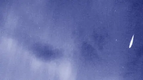 Andy McCrae Meteor shower in Bangor