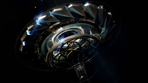 Jordan William Hughes The design for Ascensio's space port