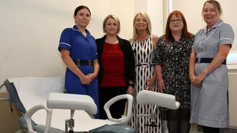 The Royal Wolverhampton NHS Trust Staff at the cervical screening clinic at the The Royal Wolverhampton NHS Trust