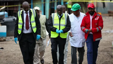 EPA Kenya's Vice President Rigathi Gachagua and other officials visit a school 