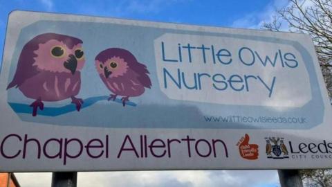Little Owls nursery sign