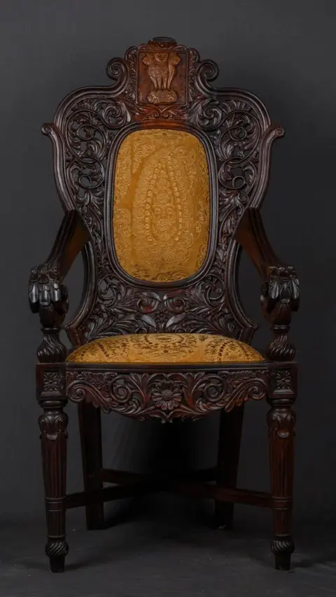 Vivek Gandhi A bishop's chair or cathedra, which is seen as a symbol of a diocesan bishop's pastoral power