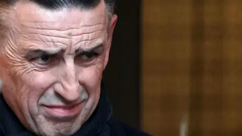 Getty Images A close-up of William Paul Patterson outside the post office Horizon IT Inquiry