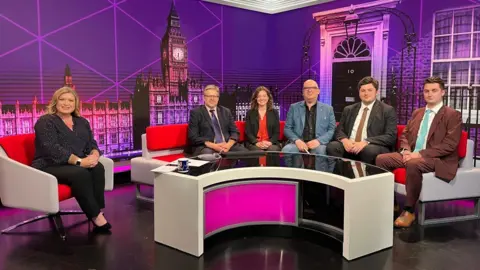 BBC Candidates in studio