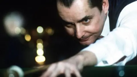 Getty Images Ray Reardon playing pool 