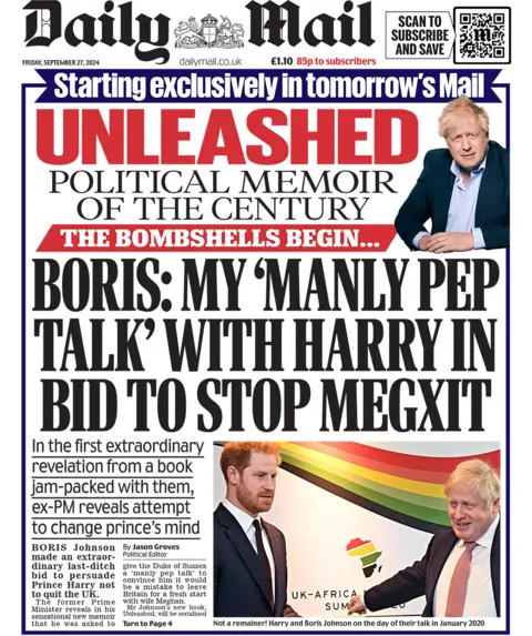  My 'manly pep talk' with Harry in bid to stop Megxit'.