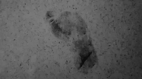 Julie-Ann Coll Foot imprint