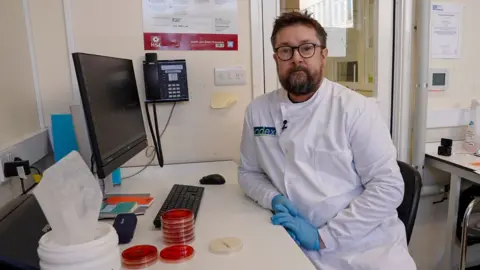 Dr Rob Morley led the research 