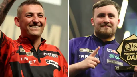 Nathan Aspinall and Luke Humphries