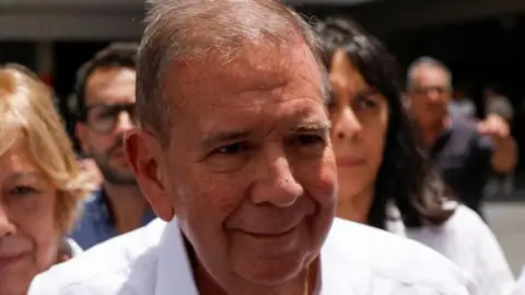 : Venezuelan opposition presidential candidate Edmundo Gonzalez looks on on the day he casts his vote in the country's presidential election, in Caracas, Venezuela July 28, 2024.