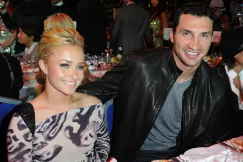 Getty Images Hayden Panettiere and Wladimir Klitschko
